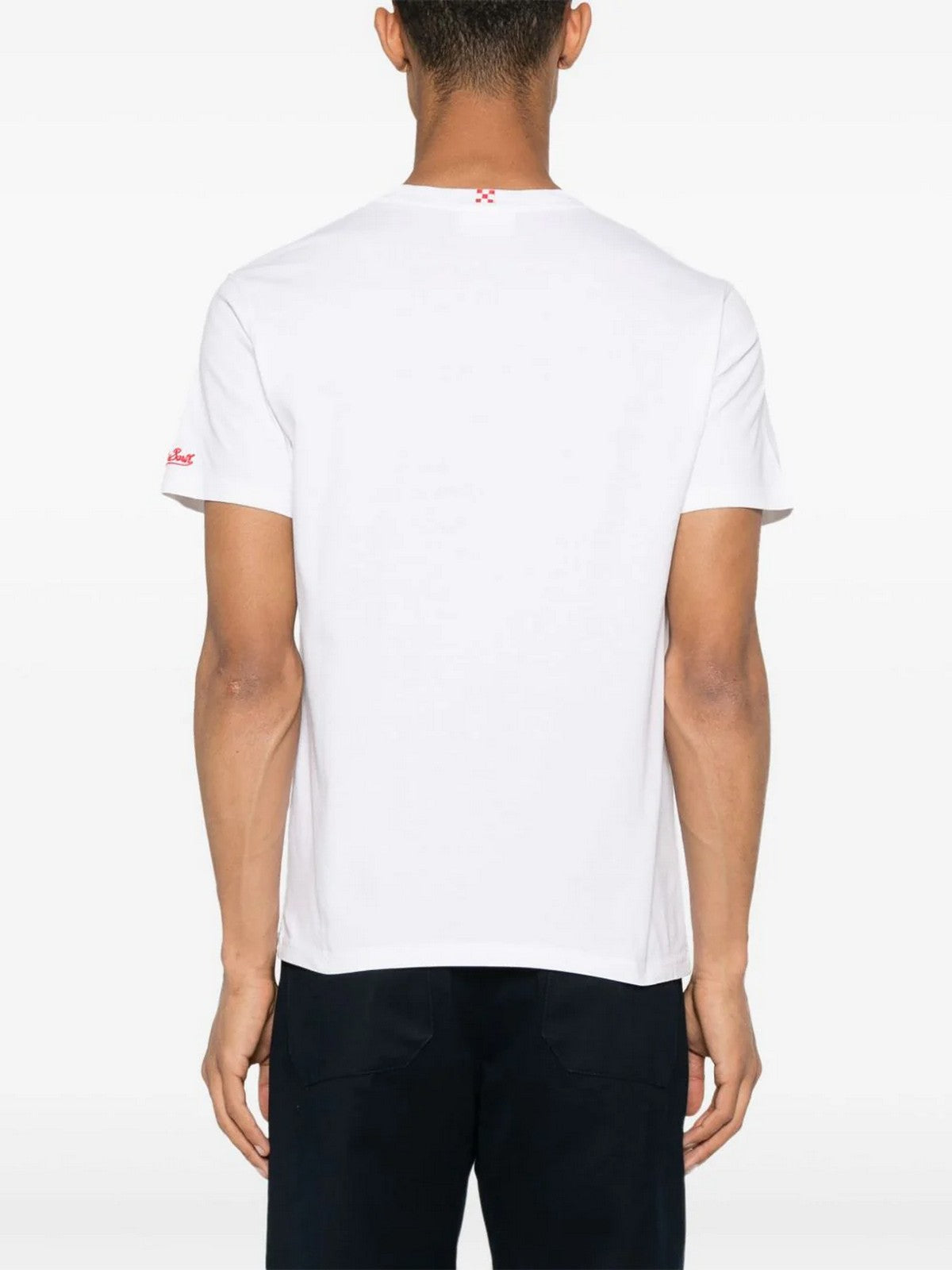 MC2 SAINT BARTH T-shirt Uomo AUSTIN 02514H EYE TIGER 01N EMB gioboutiqueweb
