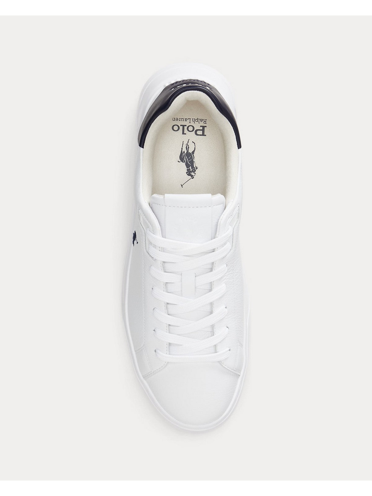 POLO RALPH LAUREN Sneaker Uomo RLITE COURT-SNEAKERS-LOW TOP LACE 809974097 001 WHITE/NAVY