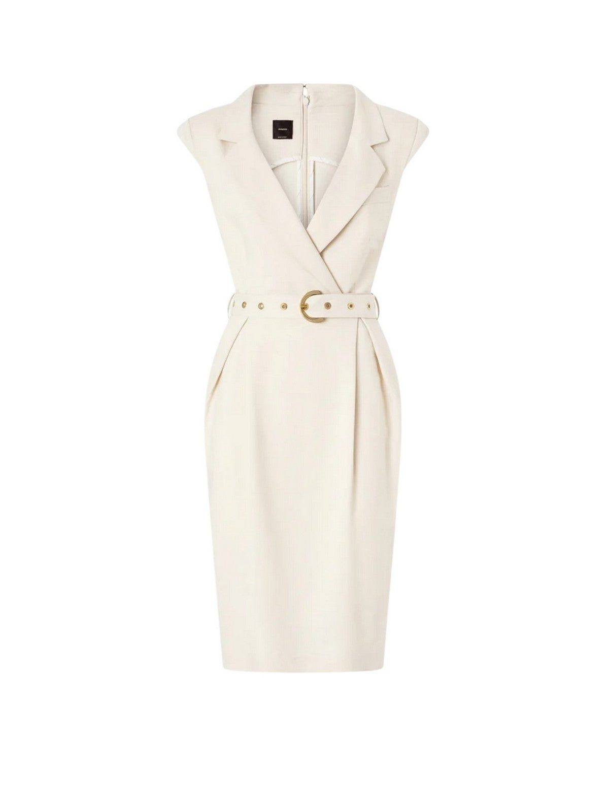 PINKO Abito Donna AMADINE ABITO FRISOTTINO 106565-A2W6 C00 BIANCO CIGNO gioboutiqueweb