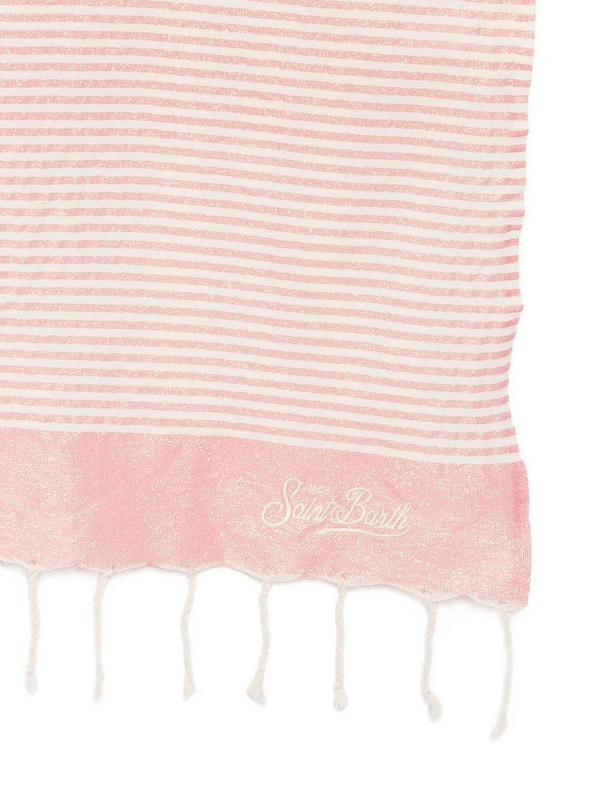 MC2 SAINT BARTH Telo mare Donna FOUTAS LUREX 00625L STRIPES S 21L EMB