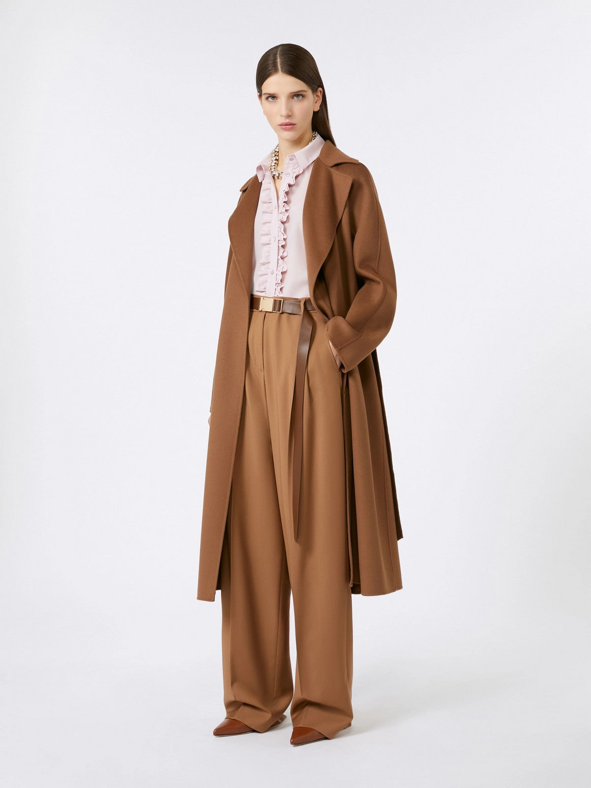 MAX MARA Cappotto Donna CLES 2526016111600 058 NOCCIOLA gioboutiqueweb