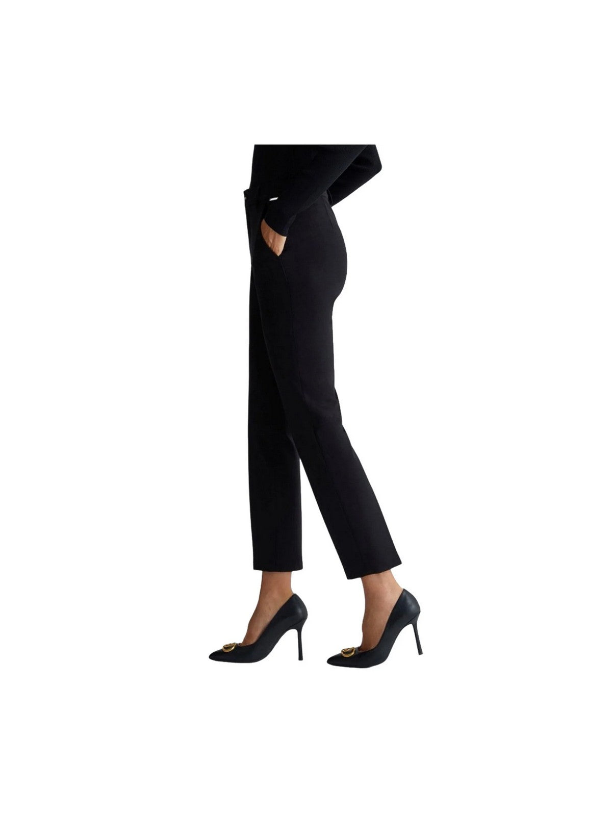 LIU JO WHITE Pantalone Donna WF4211J9189 22222 Nero gioboutiqueweb