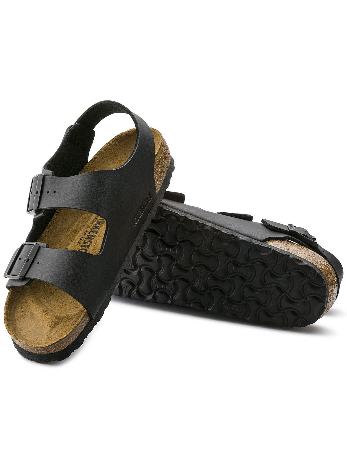BIRKENSTOCK Sandalo Uomo Milano 034791 Nero gioboutiqueweb
