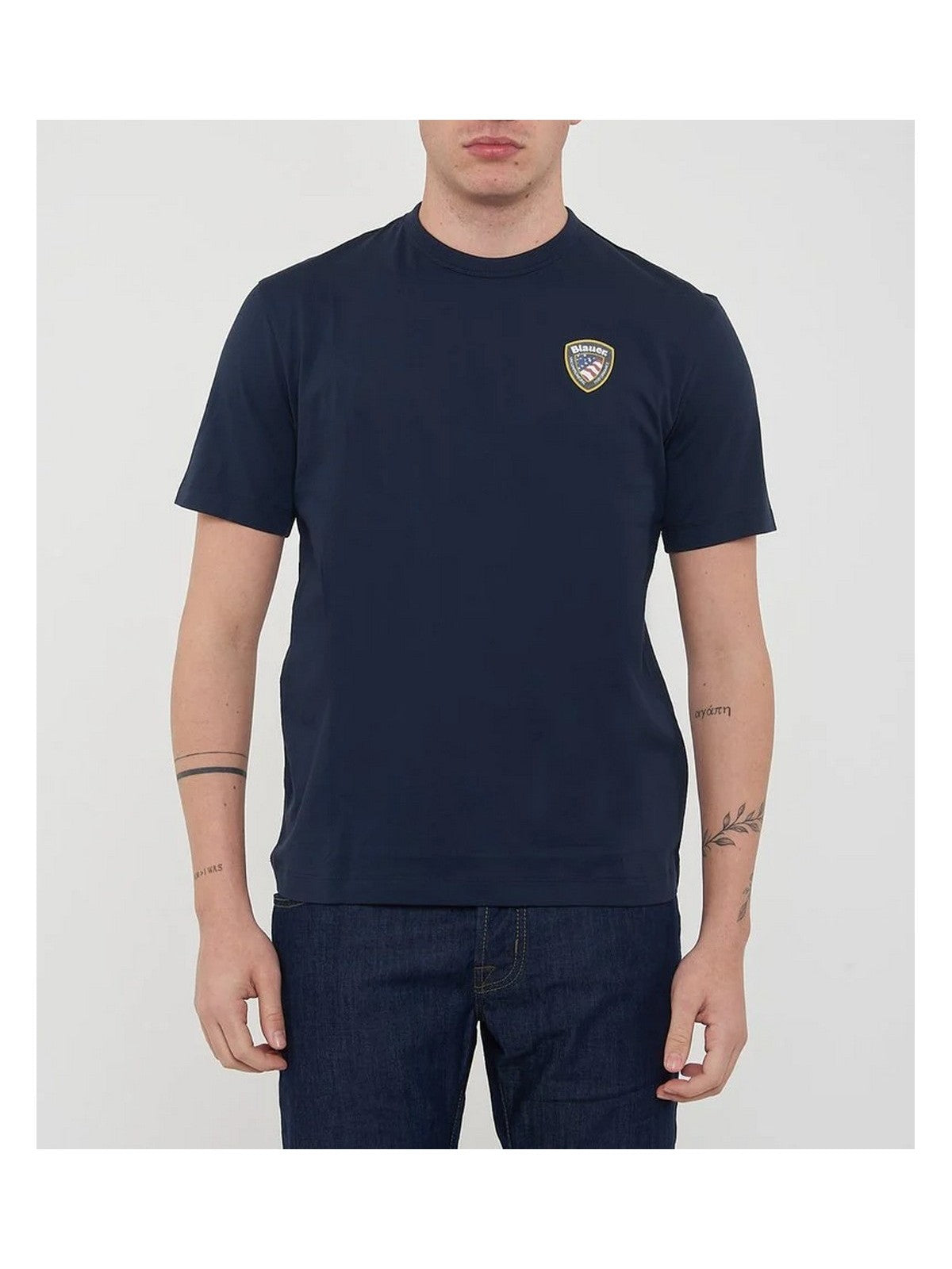 BLAUER T-shirt Uomo FAXON 26SBLUH02284 007480 888 Blu