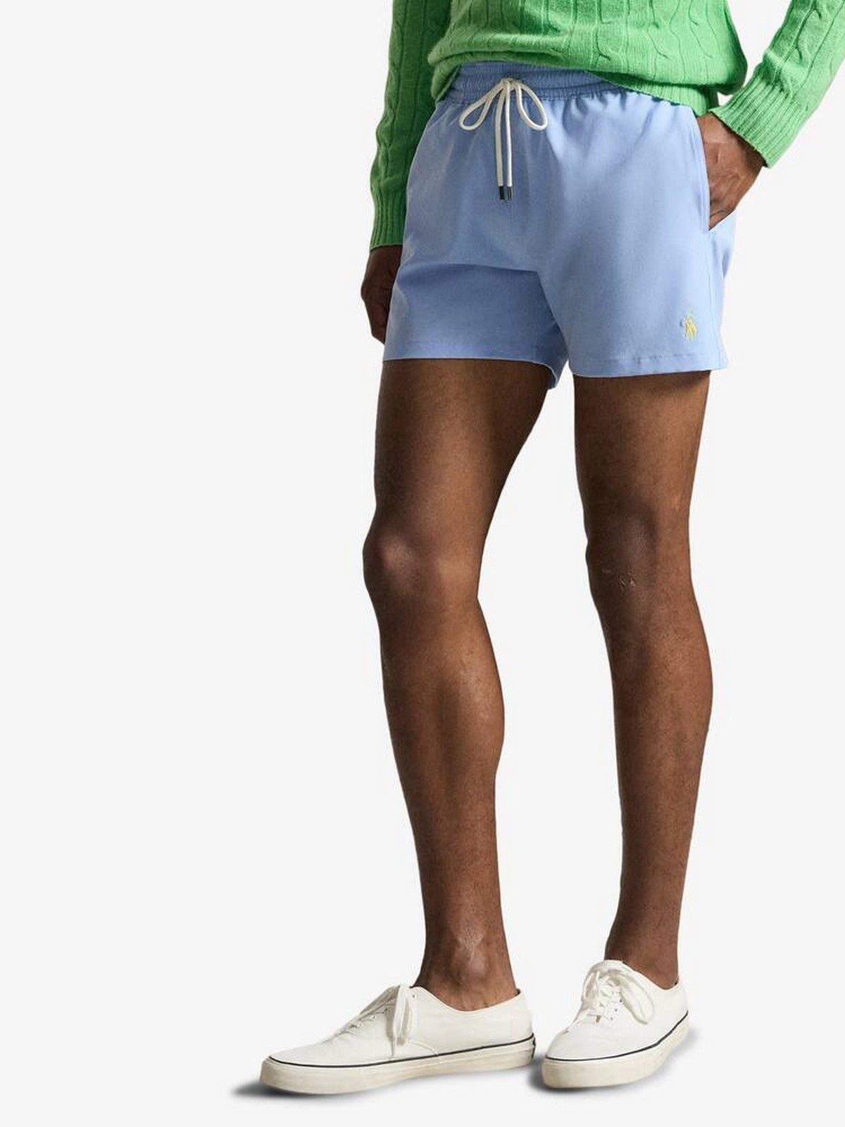 POLO RALPH LAUREN Costume da bagno Uomo WOVEN-TRUNK-SWIM BOTTOM 710B16721 011 AUSTIN BLUE