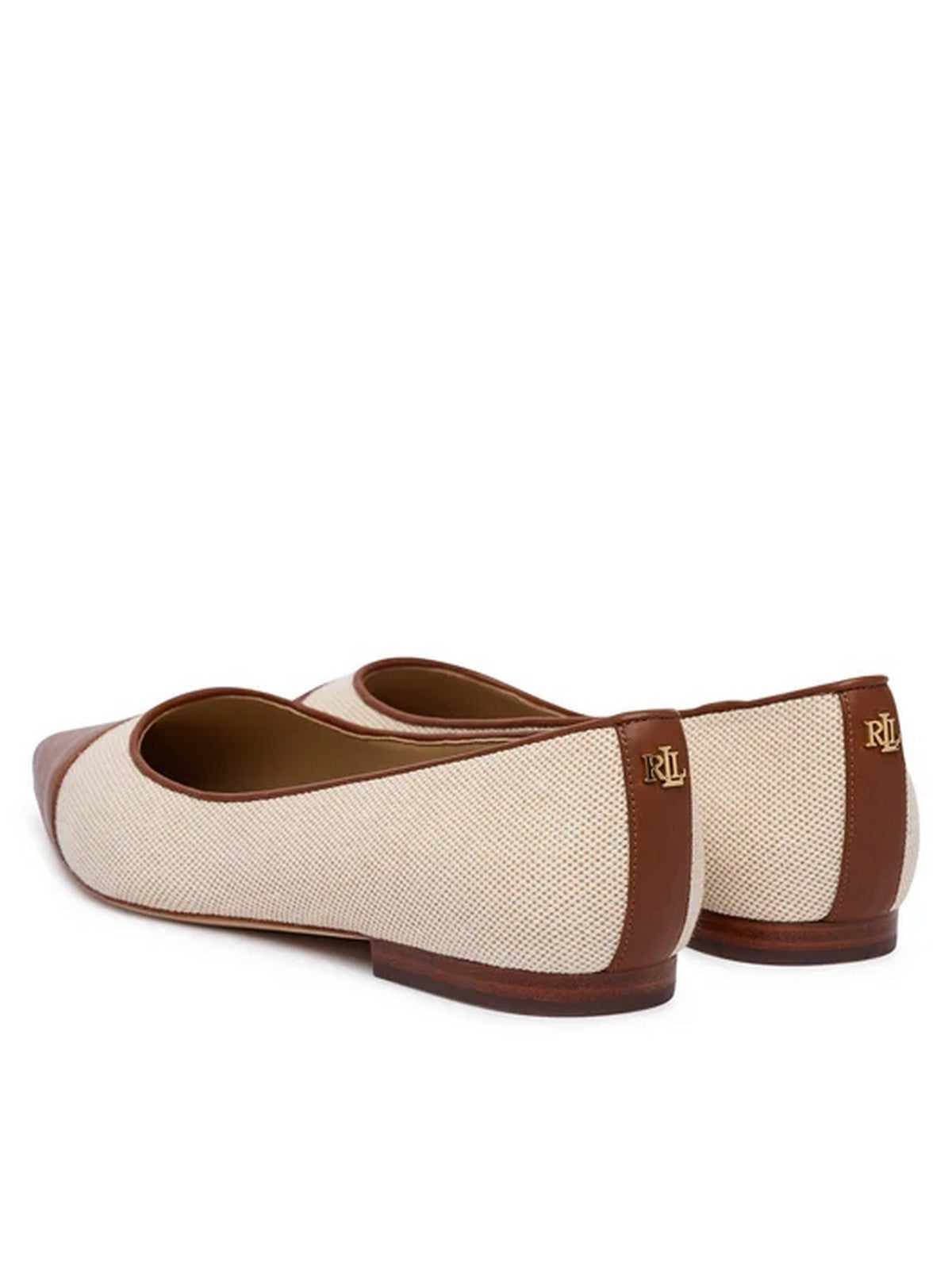 LAUREN RALPH LAUREN Ballerina Donna 802P10530 003 NTRL/BUFF/LAUREN TAN gioboutiqueweb