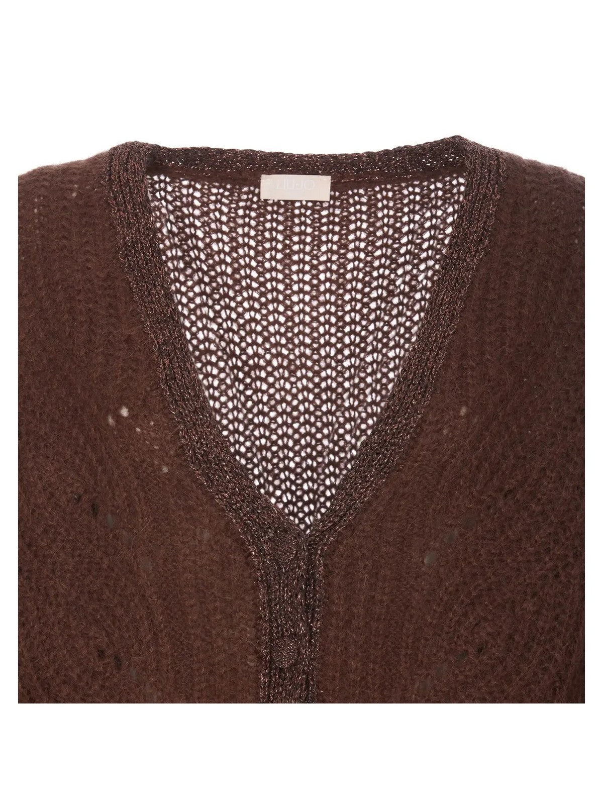 LIU JO WHITE Maglieria Donna WF4529MAG71 91218 Marrone gioboutiqueweb