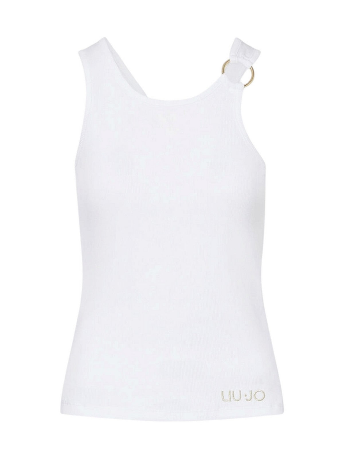 LIU JO BEACHWEAR Top Donna VA6122J4822 11110 Bianco gioboutiqueweb