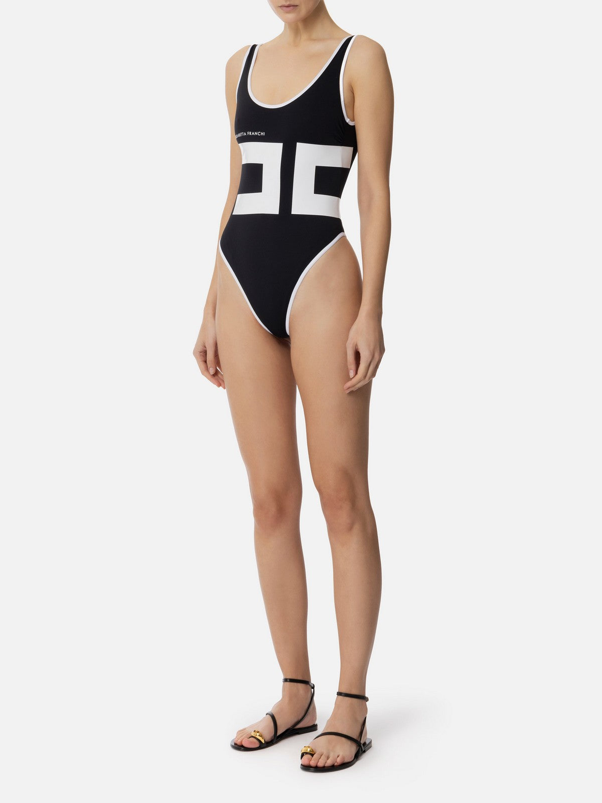 ELISABETTA FRANCHI Costume da bagno Donna CS75M52E2-314 Nero gioboutiqueweb