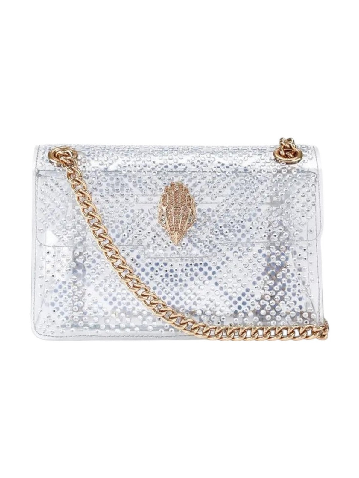 KURT GEIGER Borsa Donna 690-VINYL MINI KENSINGTON H 5380615999 WHITE/COMB WHITE/COMB