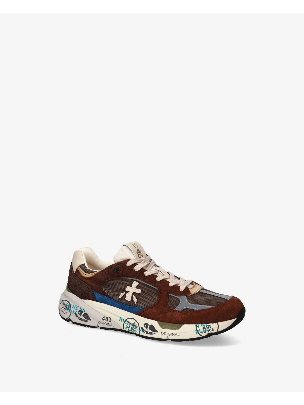 PREMIATA Sneaker Uomo MASE25 VAR 8026 BURGUNDY gioboutiqueweb