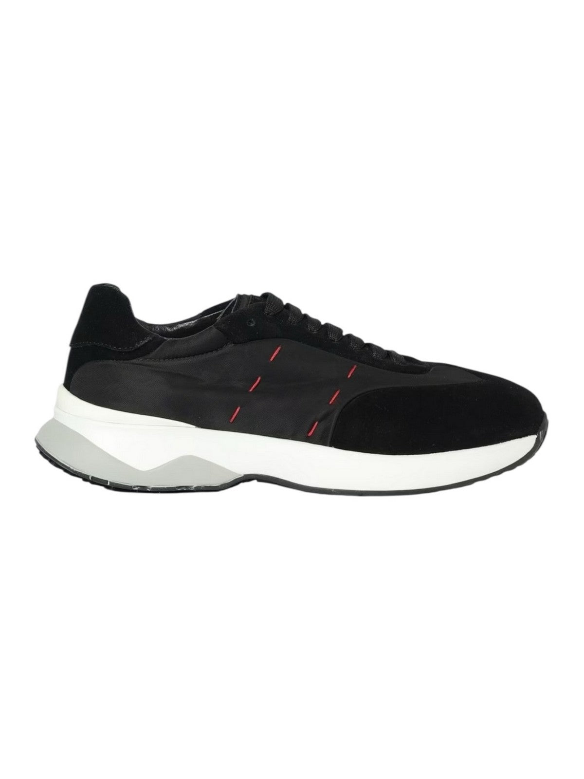 KITON Sneaker Uomo USSA374N013330100F BLACK gioboutiqueweb