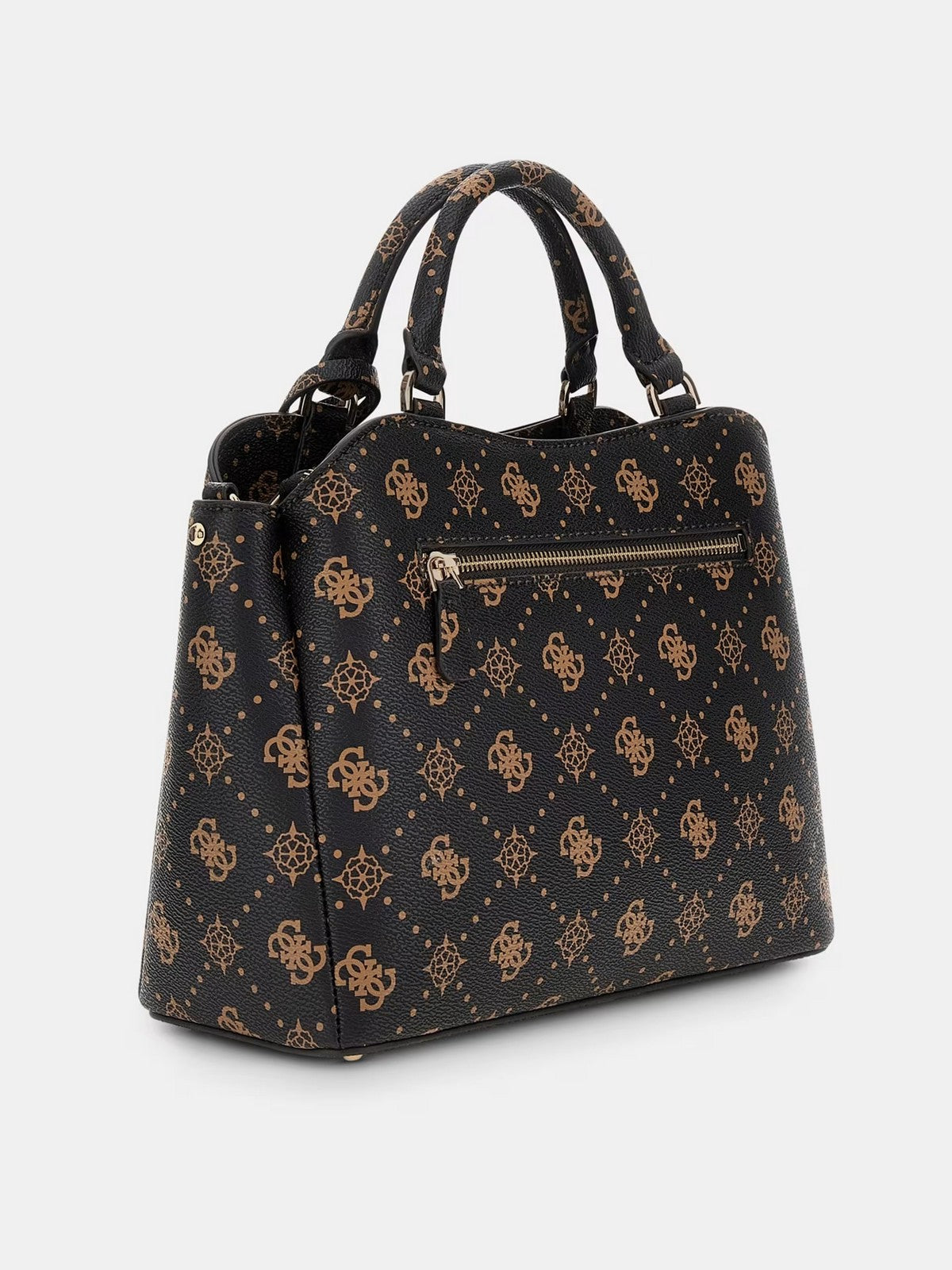 GUESS Borsa Donna SILIA GIRLFRIEND SATCHEL HWGP98 90060 ESL ESPRESSO LOGO