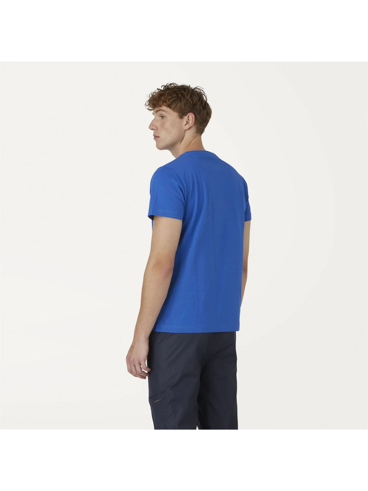 K-WAY T-Shirt e Polo Uomo Le vrai edouard K007JE0 063 Blu gioboutiqueweb