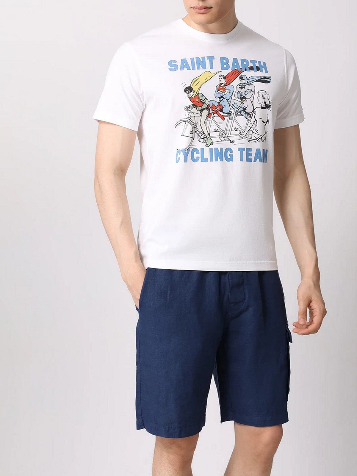 MC2 SAINT BARTH T-Shirt e Polo Uomo TSHIRT MAN 00709F Bianco