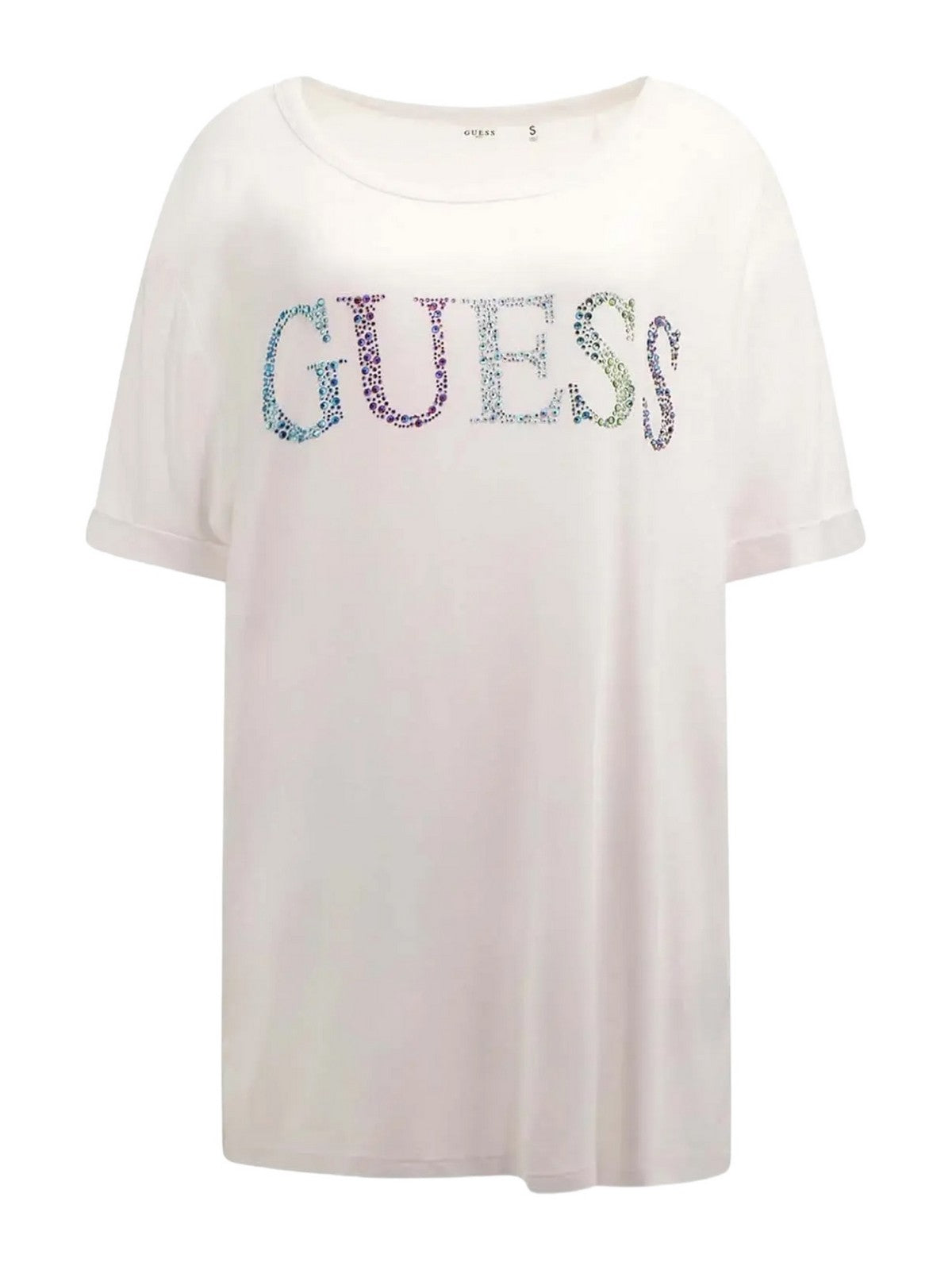 Vermutlich Beachwear-T-Shirt und Pole Woman T-Shirt E4GI02 K68D2 G011 Weiß