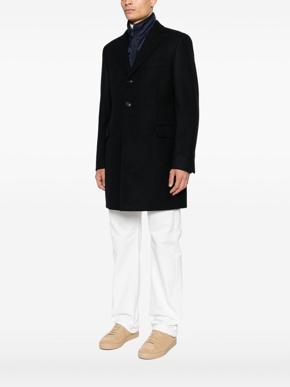 FAY Cappotto Uomo NAM53511390XMDU807 BLU NAVY