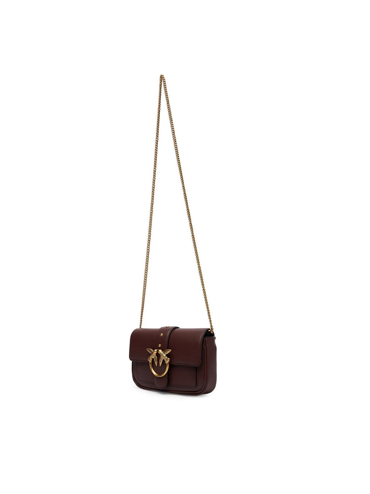 PINKO Borsa Donna LOVE ONE POCKET C 100061-A0F1 L86Q CIOCC. AMARO-ANTIQUE GOLD gioboutiqueweb