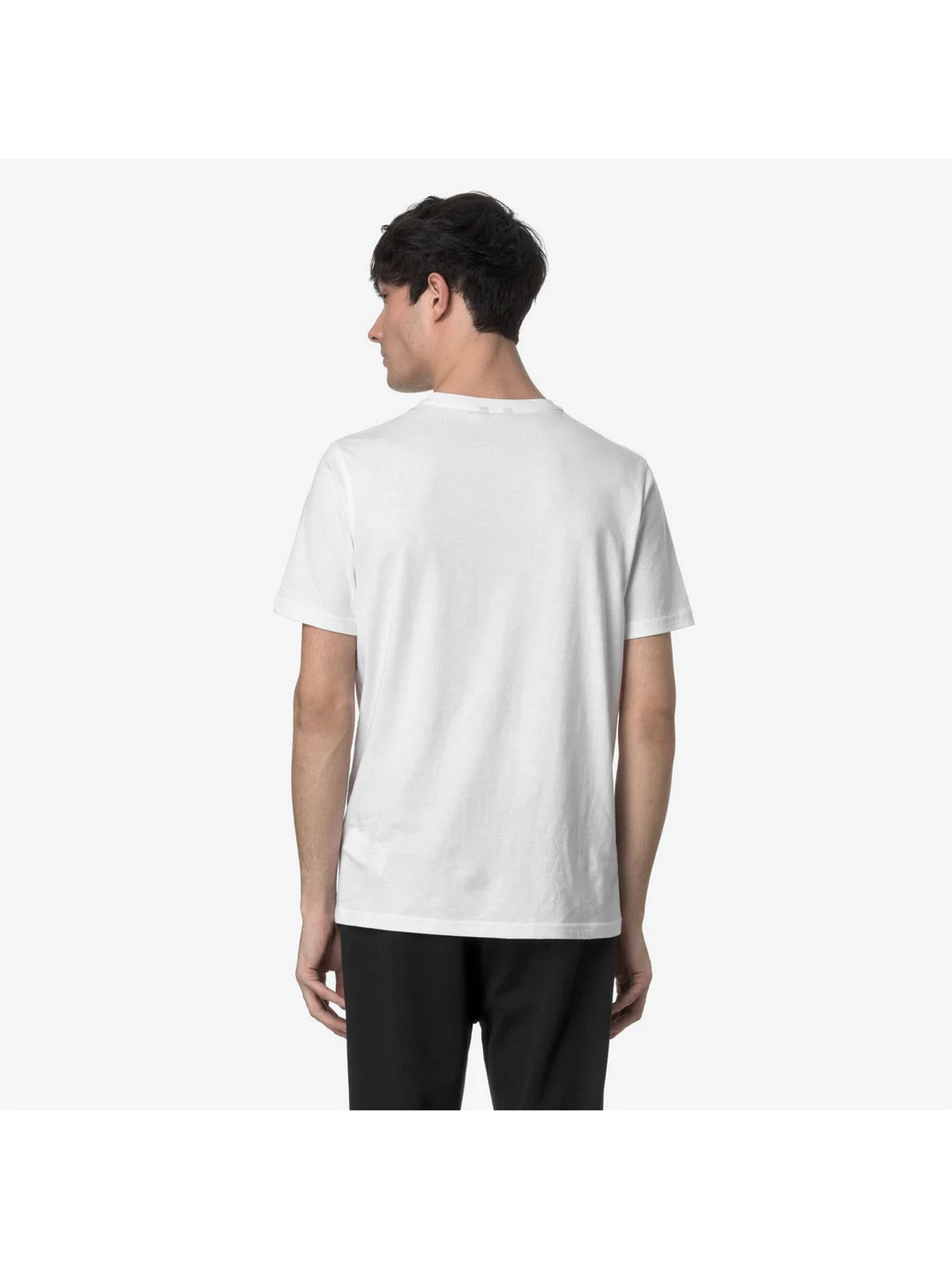 K-WAY T-shirt Uomo ODOM JERSEY K7125UW 001 WHITE gioboutiqueweb