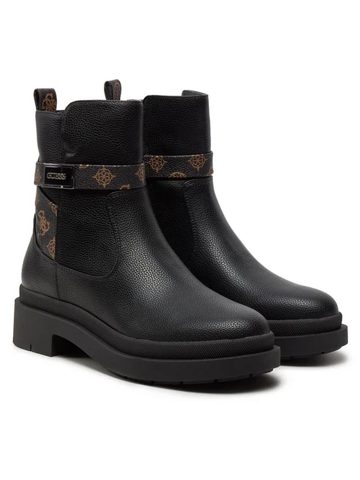 GUESS Stivali e Stivaletti Donna Ovelle2 FLTOVE FAL10 BLKBR Nero gioboutiqueweb