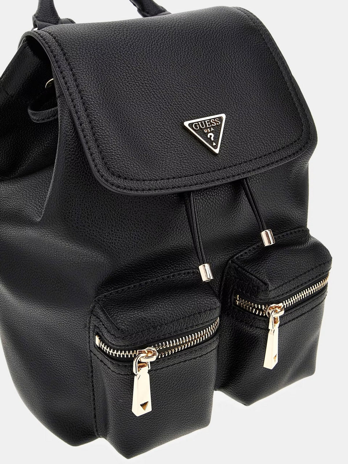 GUESS Zaino Donna MANHATTAN II FLAP BACKPACK HWBG71 18310 BLA BLACK