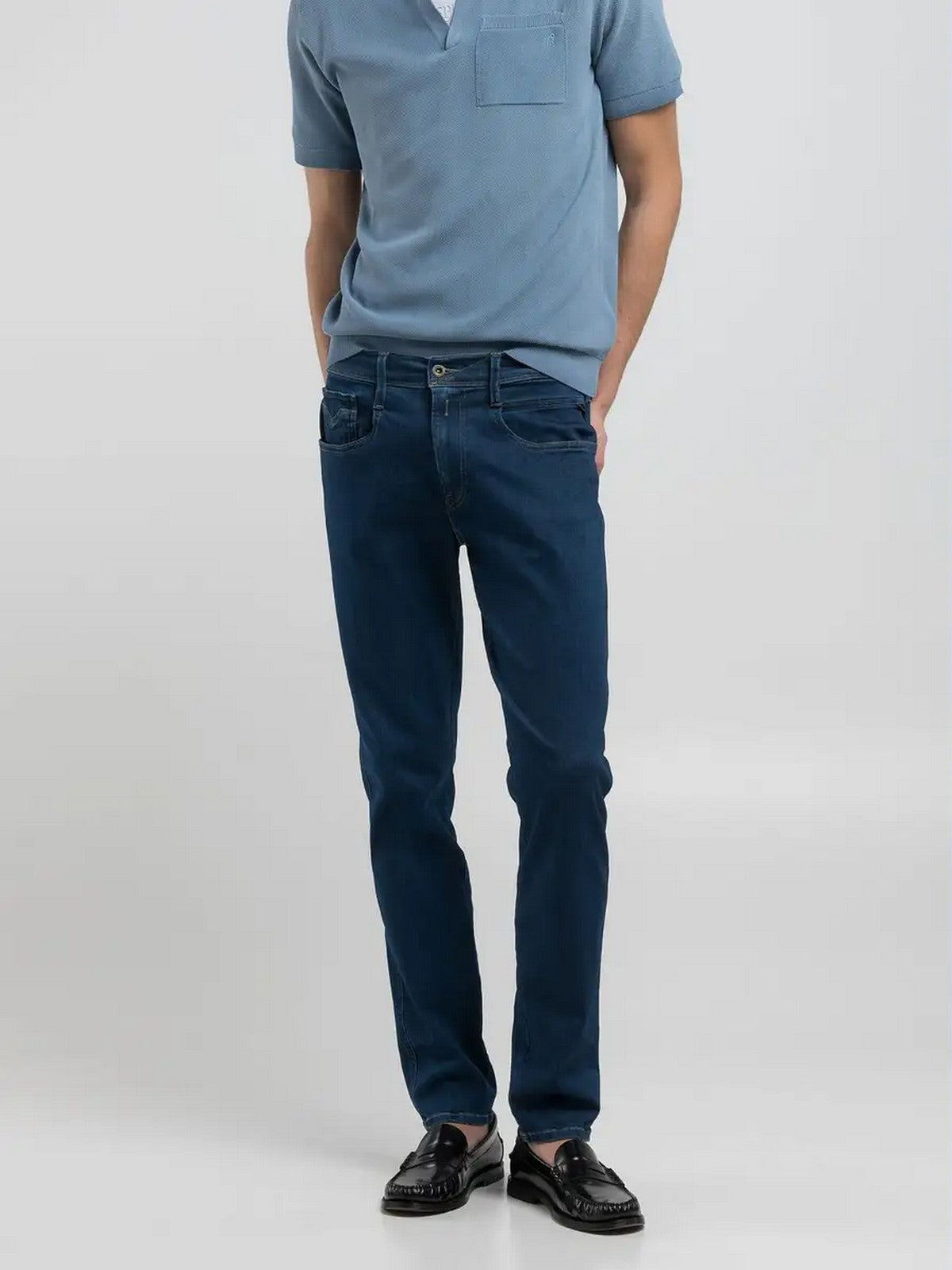 REPLAY Jeans Uomo M914Y000661K13 007 DARK BLUE