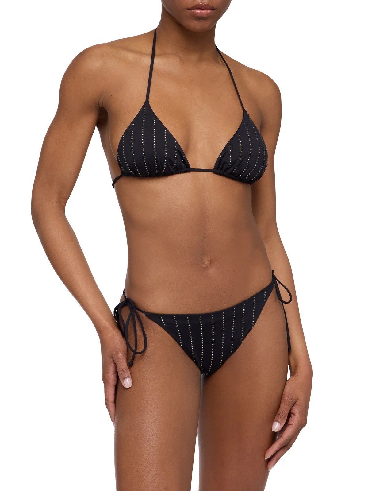 MC2 SAINT BARTH Costume da bagno Donna LEAH 01022H STRASS STRIPES 00