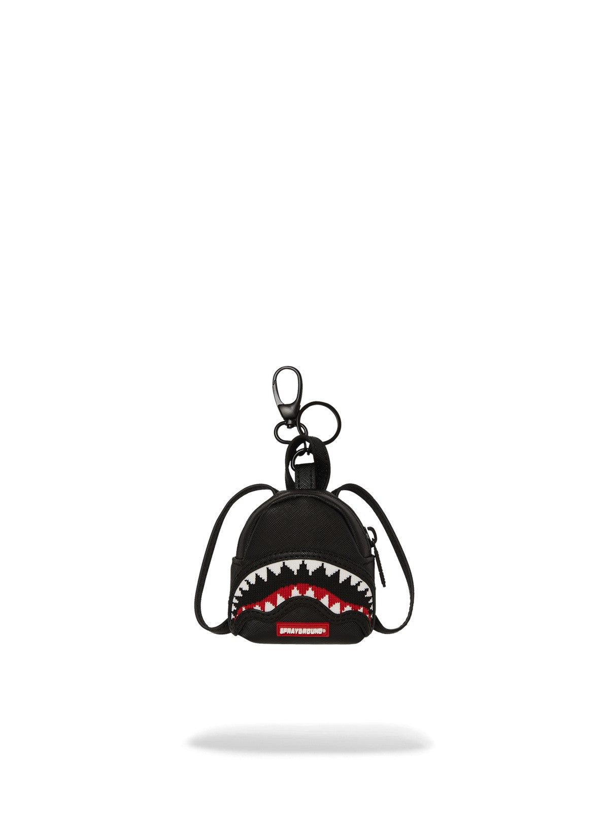 SPRAYGROUND Adult Unisex keychain Fly Knit Mouth Keychain 910k8031nsz Black
