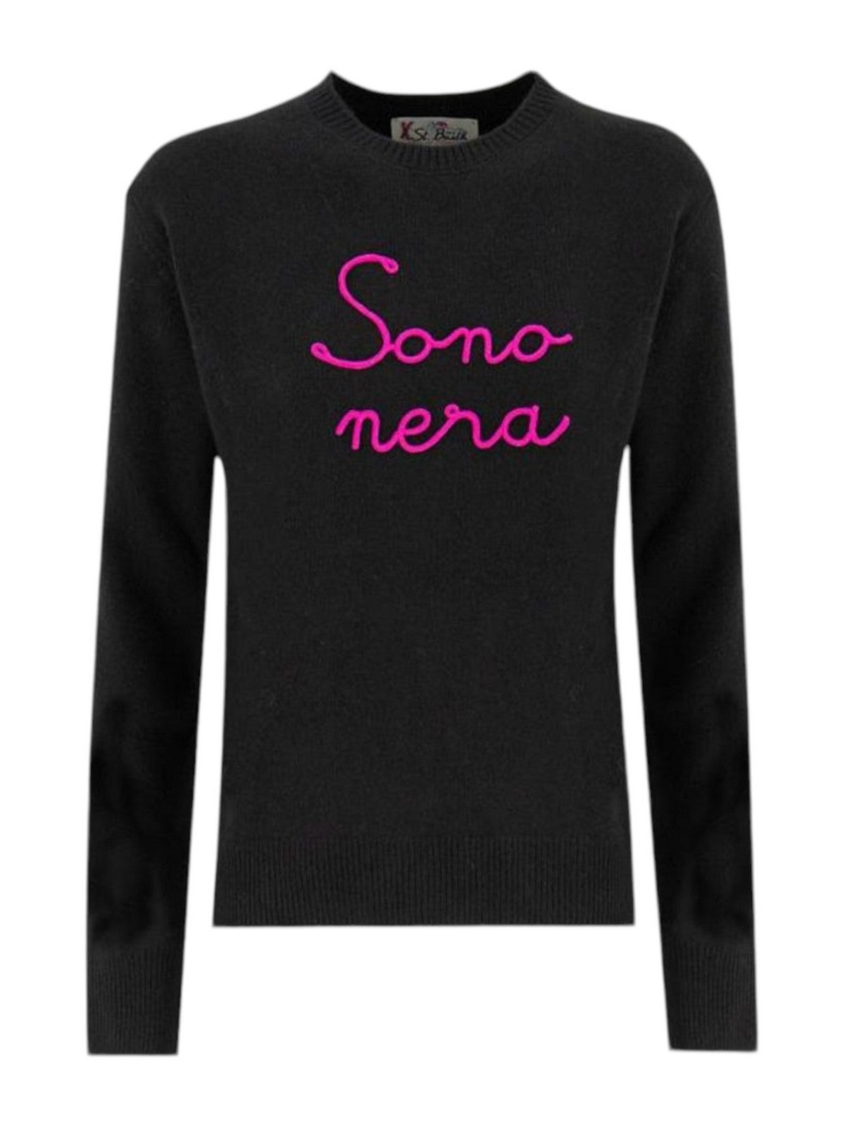 MC2 SAINT BARTH Maglione Donna NEW QUEEN NEW QUEEN 04195G Nero