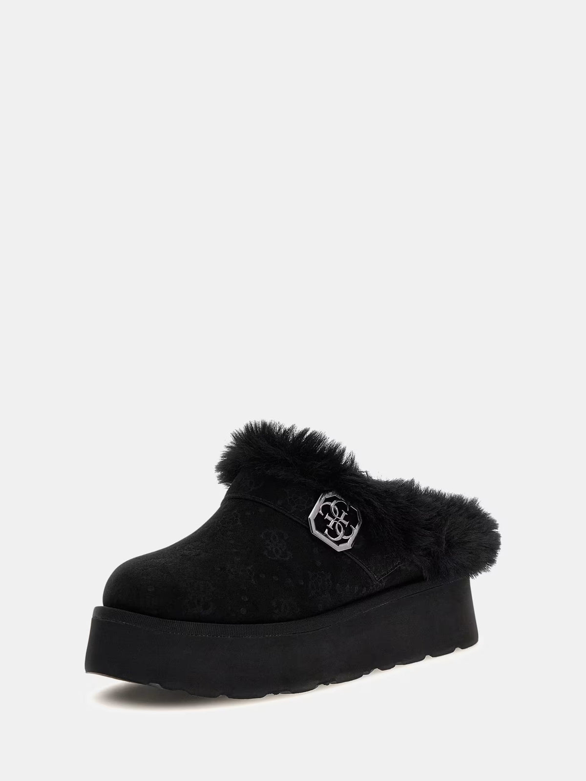 GUESS Sabot Donna DOLMANA2 FLFDOC ESU06 BLACK BLACK gioboutiqueweb