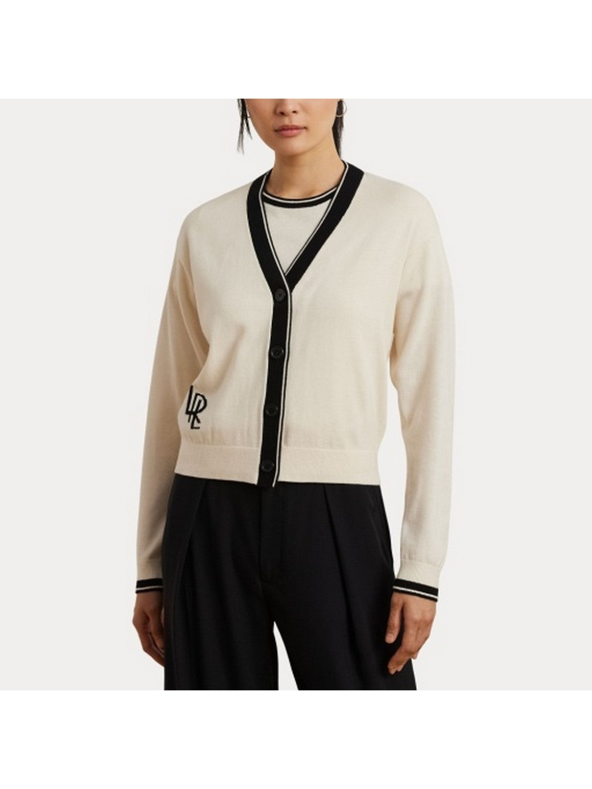 LAUREN RALPH LAUREN Cardigan Donna CADINA 200963660 001 Beige gioboutiqueweb