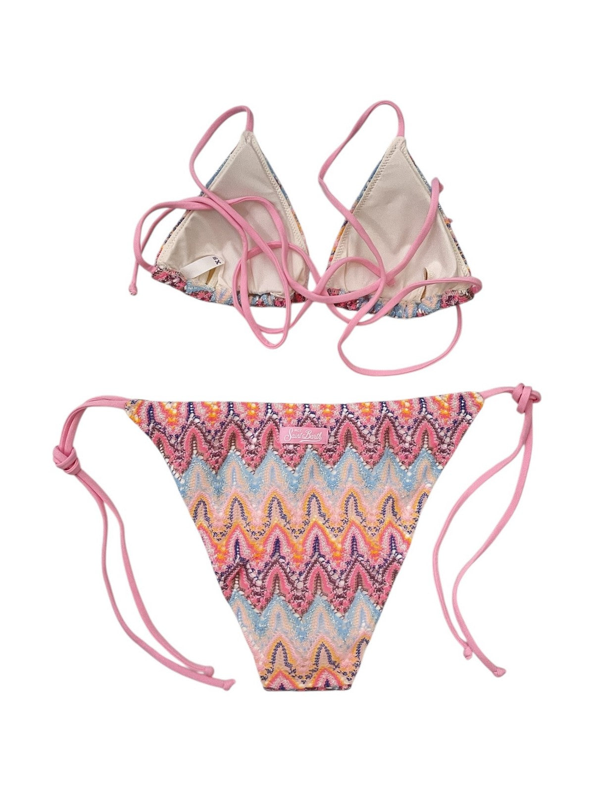 MC2 SAINT BARTH Costume da bagno Bambine e ragazze LEAH TEEN 03236L RACHEL TWIST PASTEL