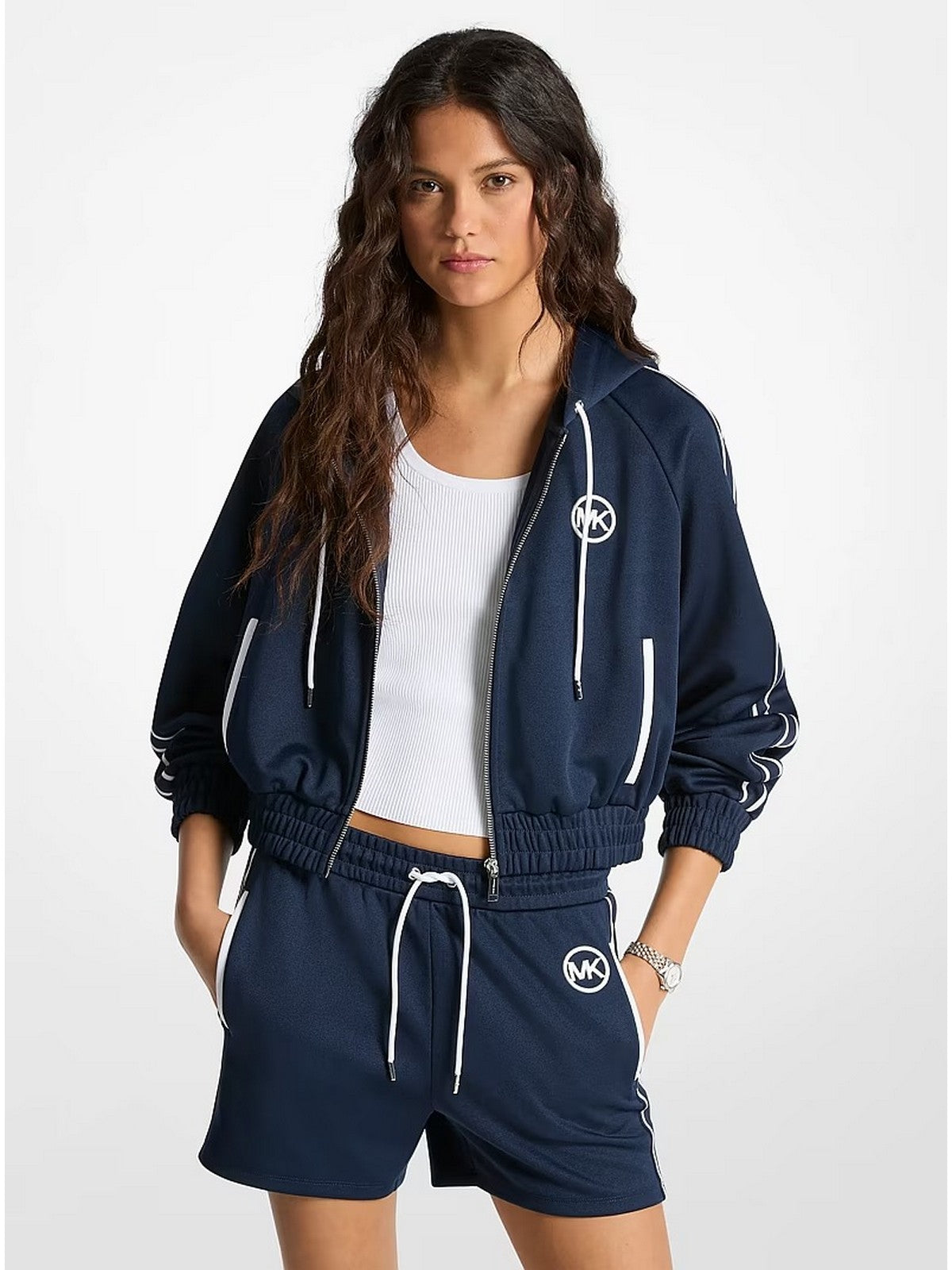 MICHAEL KORS Felpa Donna MR651X2K8N 409 MIDNIGHTBLUE