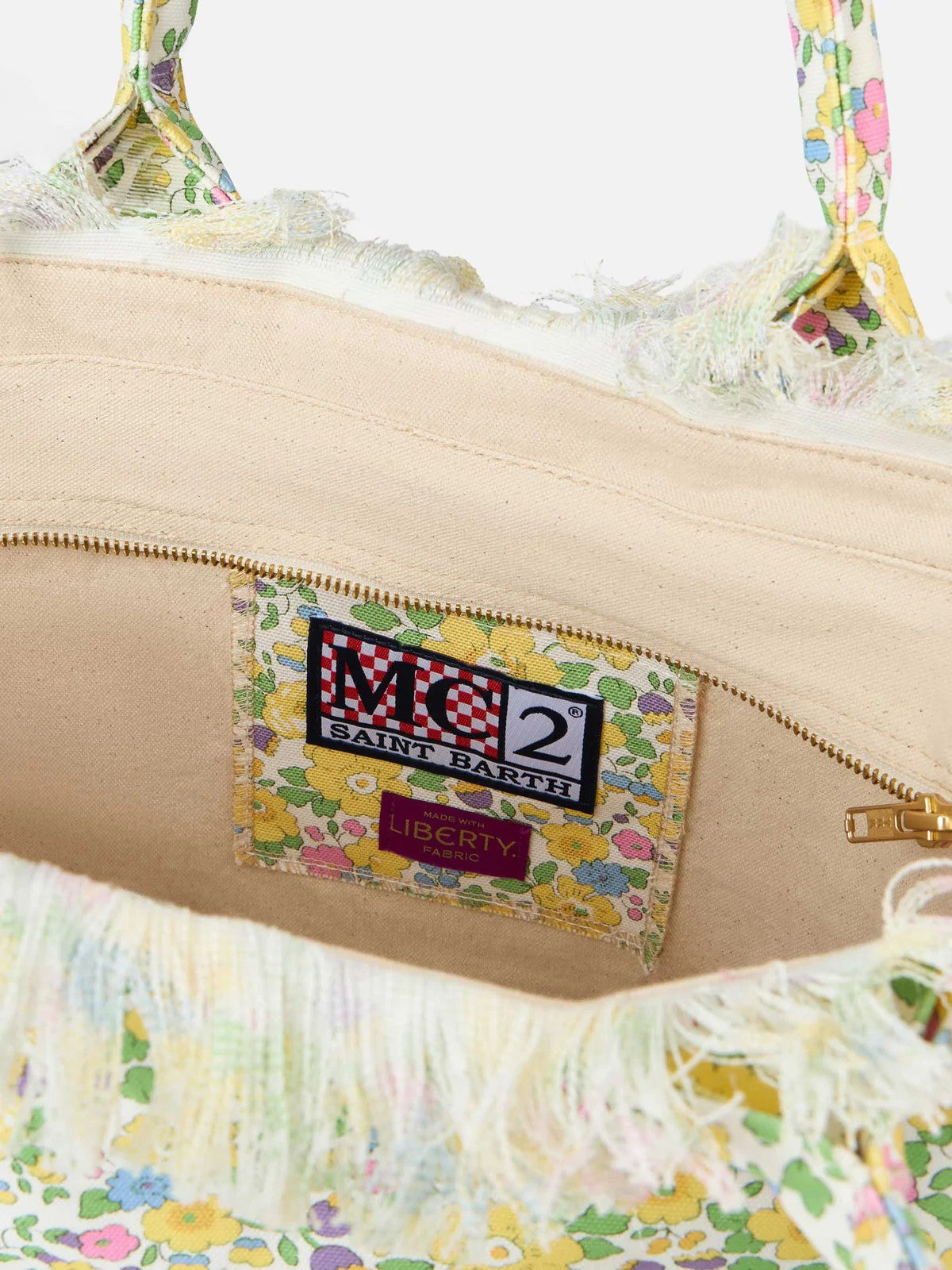 MC2 Saint Barth Bag Woman Vanity Liberty 05850f Amarillo