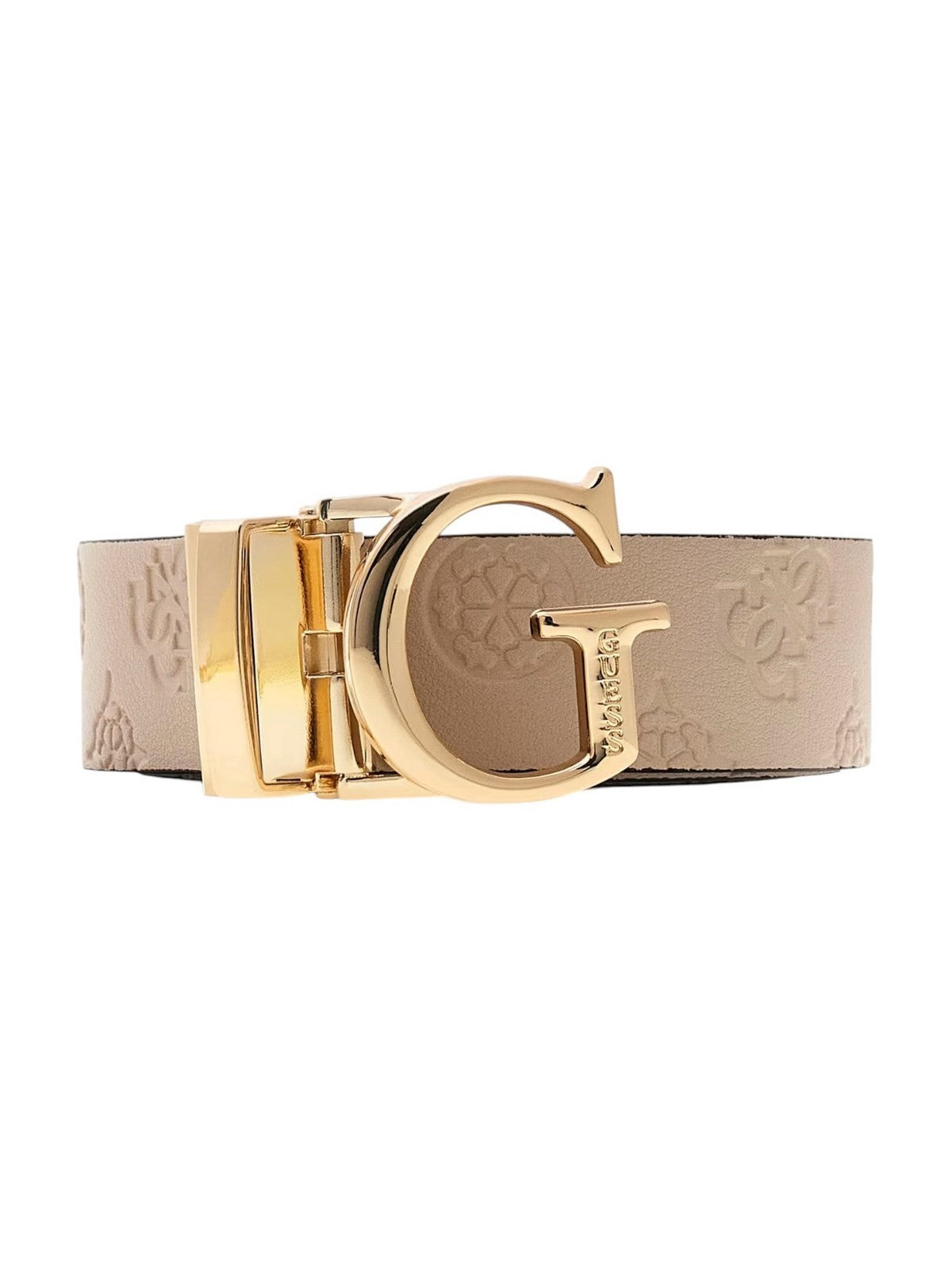 GUESS Cintura Donna ELLA LOGO ADJ&REV PANT BELT BW7861 P3430 BDU BLACK/DARK TAUPE