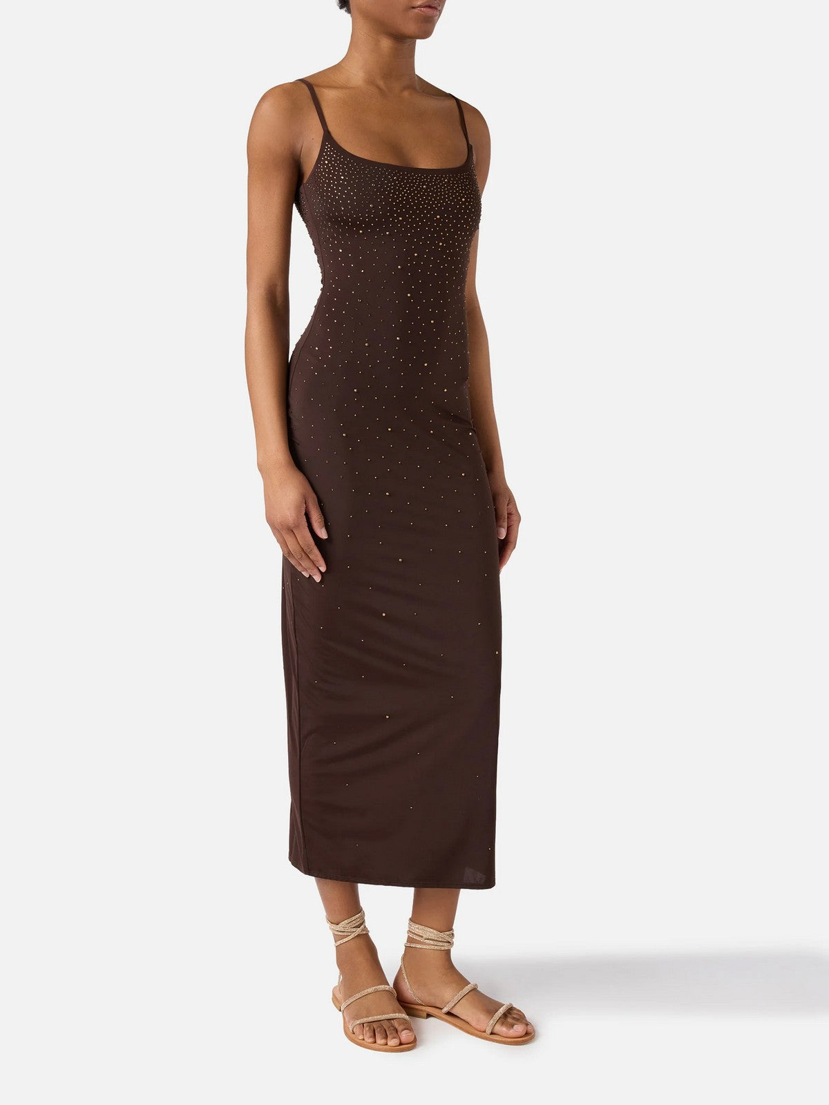 MC2 SAINT BARTH Abito Donna EVY 01830L STRASS DEGRADE 18 gioboutiqueweb