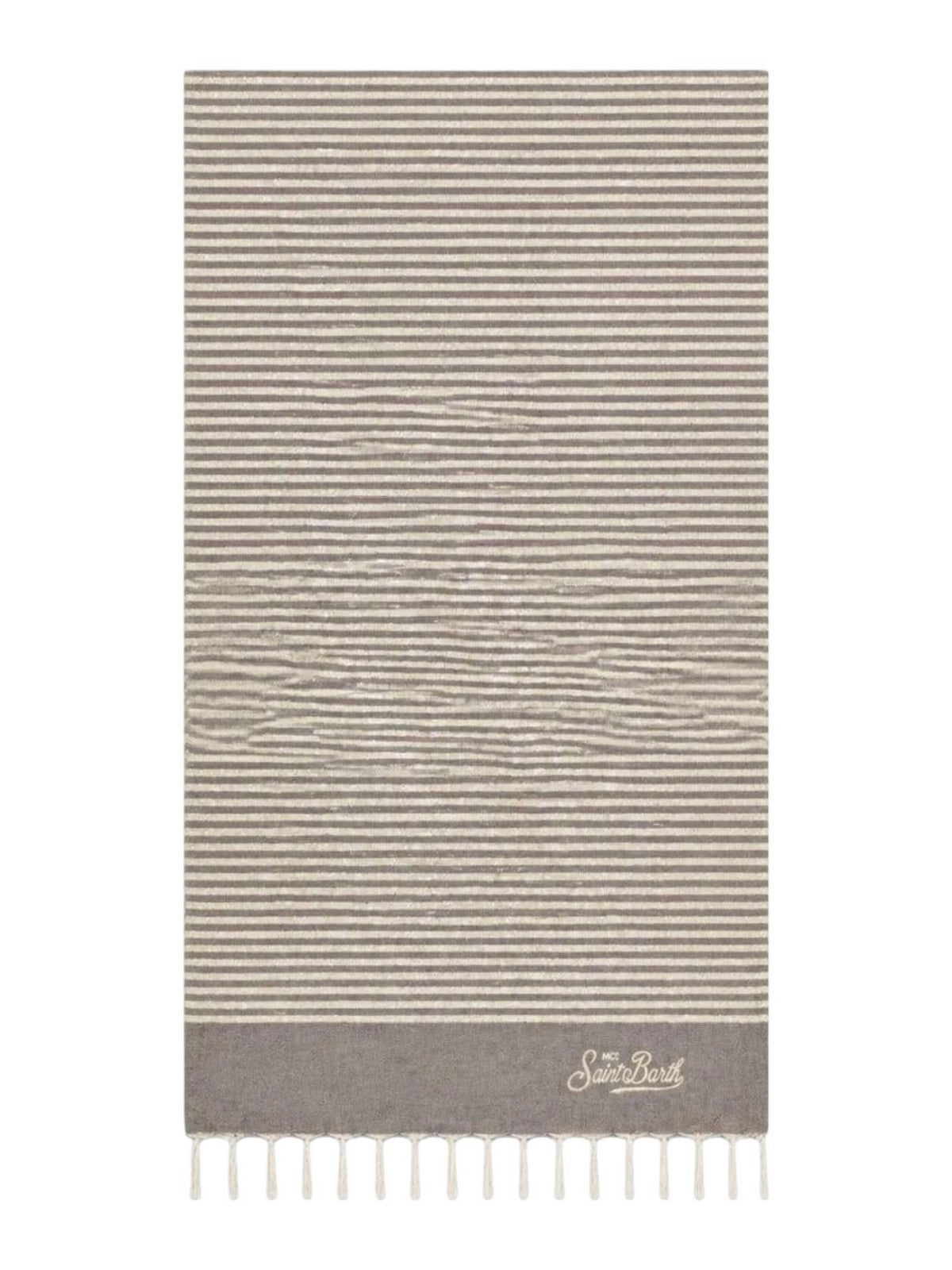MC2 SAINT BARTH Telo mare Unisex adulto FOUTAS LUREX 00624L STRIPES S 18OR EMB gioboutiqueweb