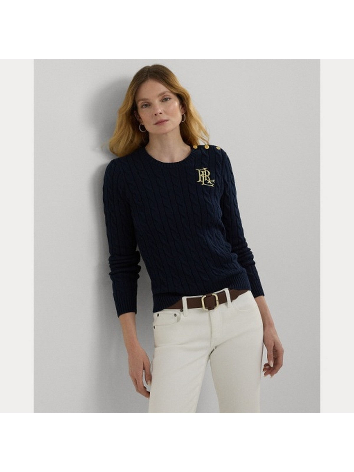 LAUREN RALPH LAUREN Maglia Donna MONTIVA 200932223 003 LAUREN NAVY gioboutiqueweb