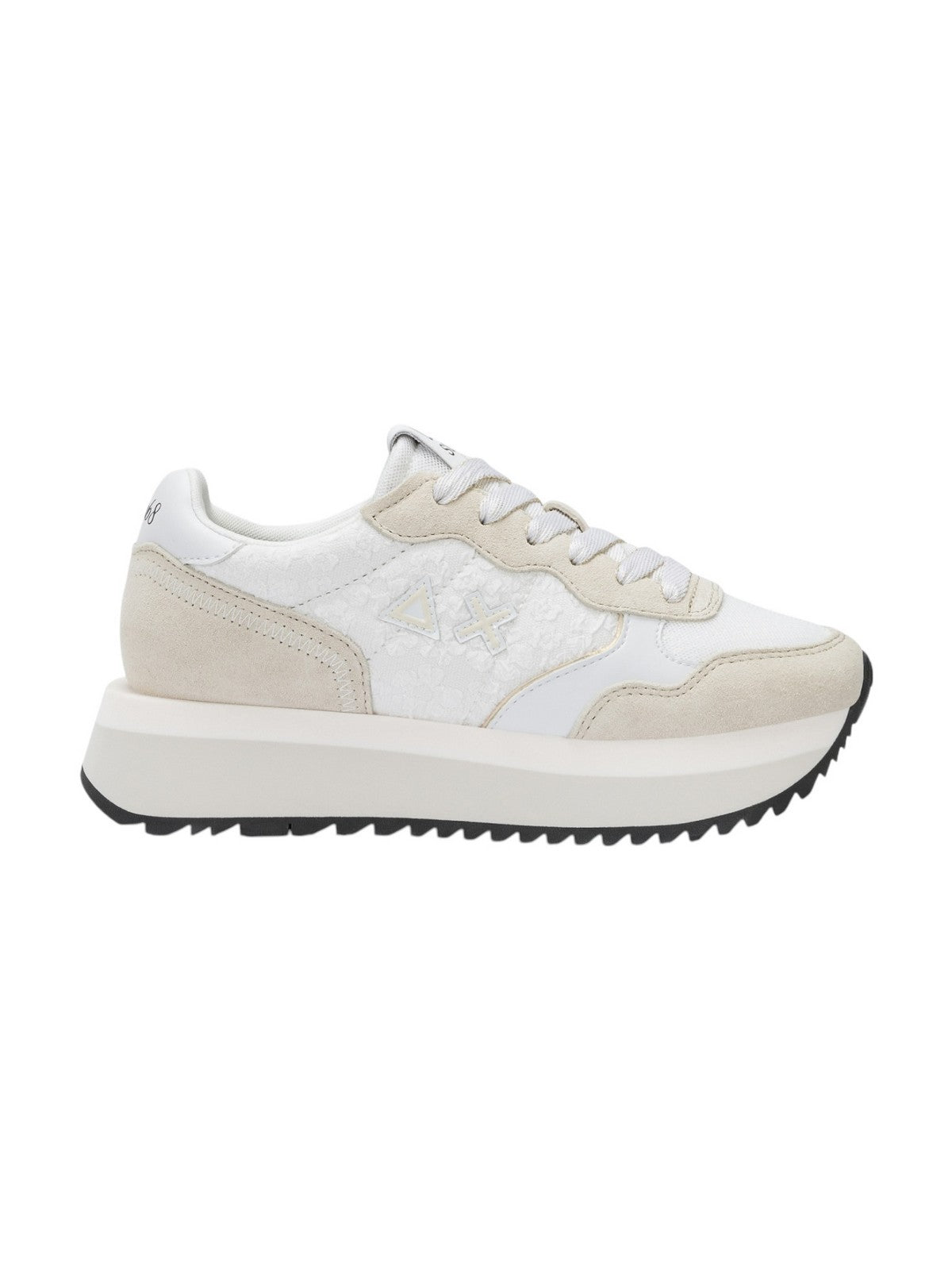 SUN68 Sneaker Donna BIG ALLY FLOWER Z35209 01 Bianco gioboutiqueweb