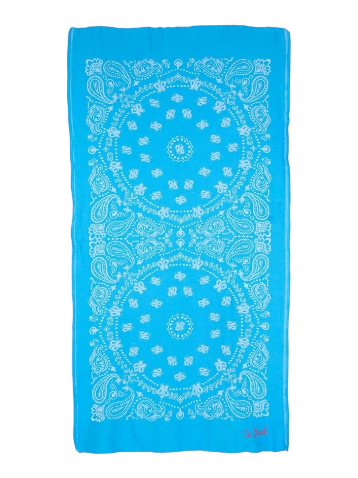 MC2 SAINT BARTH Telo mare Unisex adulto FOUTAS J N 02703L AZZURRO gioboutiqueweb