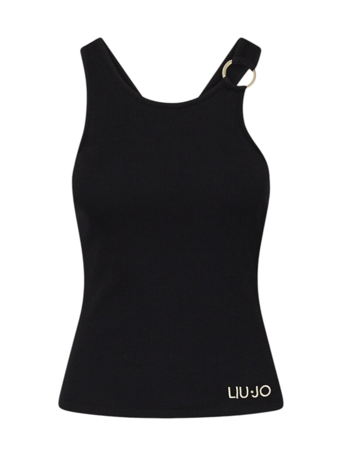 LIU JO BEACHWEAR Top Donna VA6122J4822 22222 Nero gioboutiqueweb