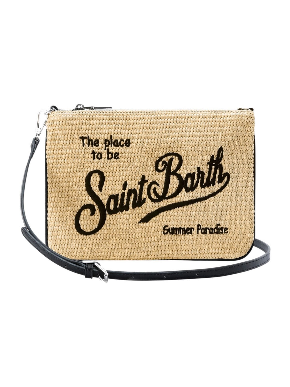 MC2 SAINT BARTH Borsa Donna PARISIENNE STRAW 00421L 1100 EMB gioboutiqueweb