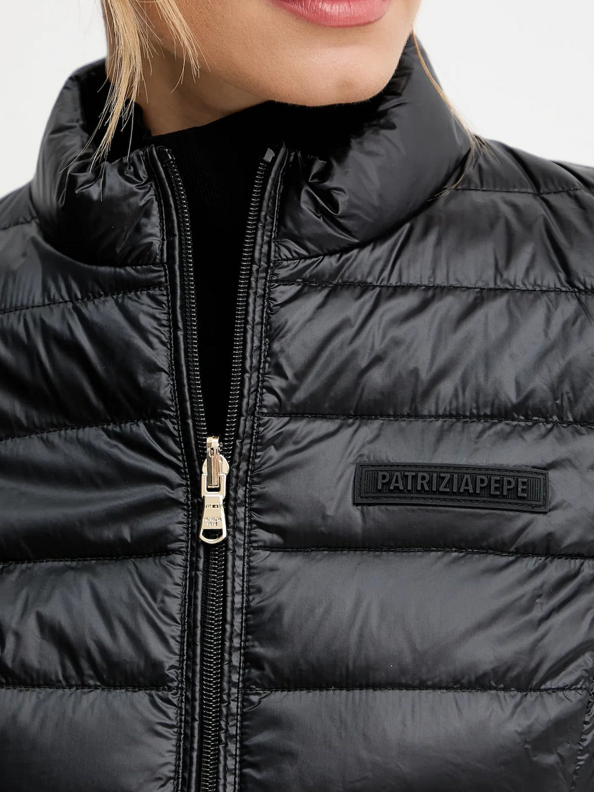 PATRIZIA PEPE Piumino Donna 8O0178 A631 K103 NERO gioboutiqueweb