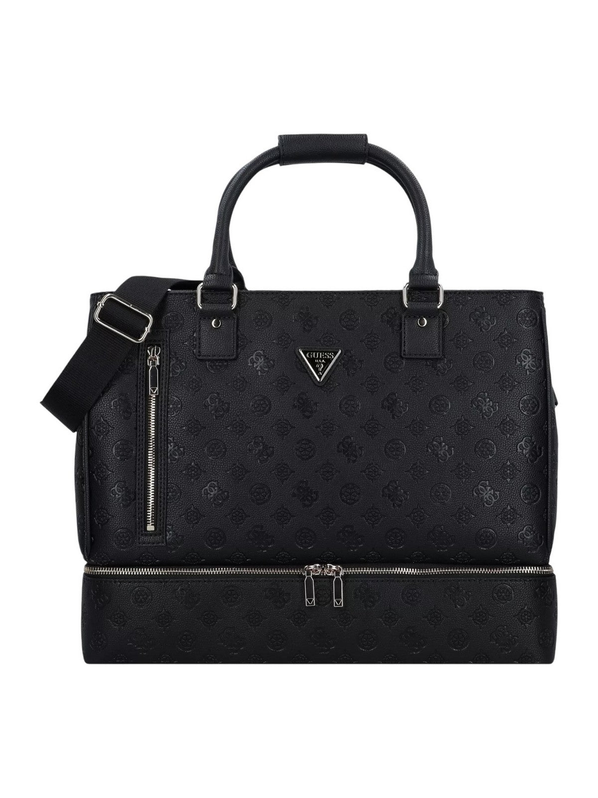 GUESS Valigia e Trolley Donna WILDER ZIP BOTTOM SHOPPER TOTE TWDP74 52415 BLA Nero gioboutiqueweb