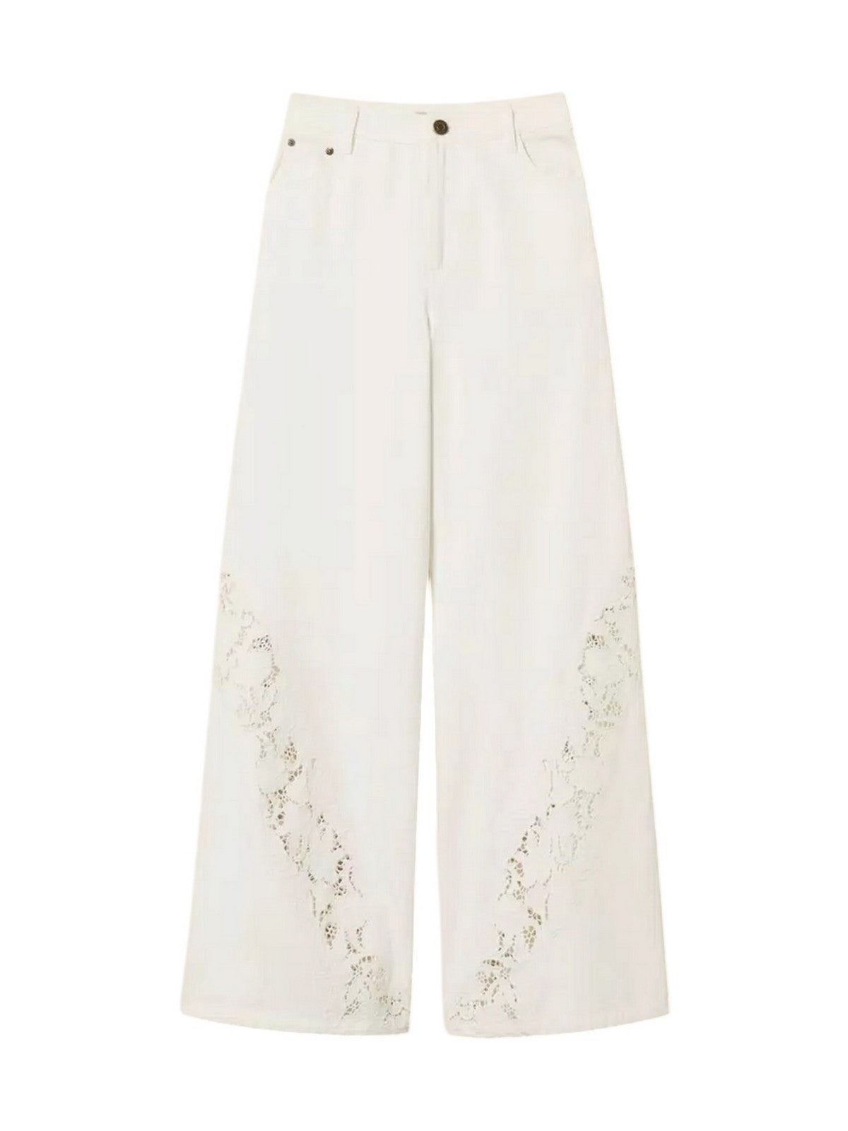 TWINSET Pantalone Donna 261TT2461 00282 NEVE gioboutiqueweb