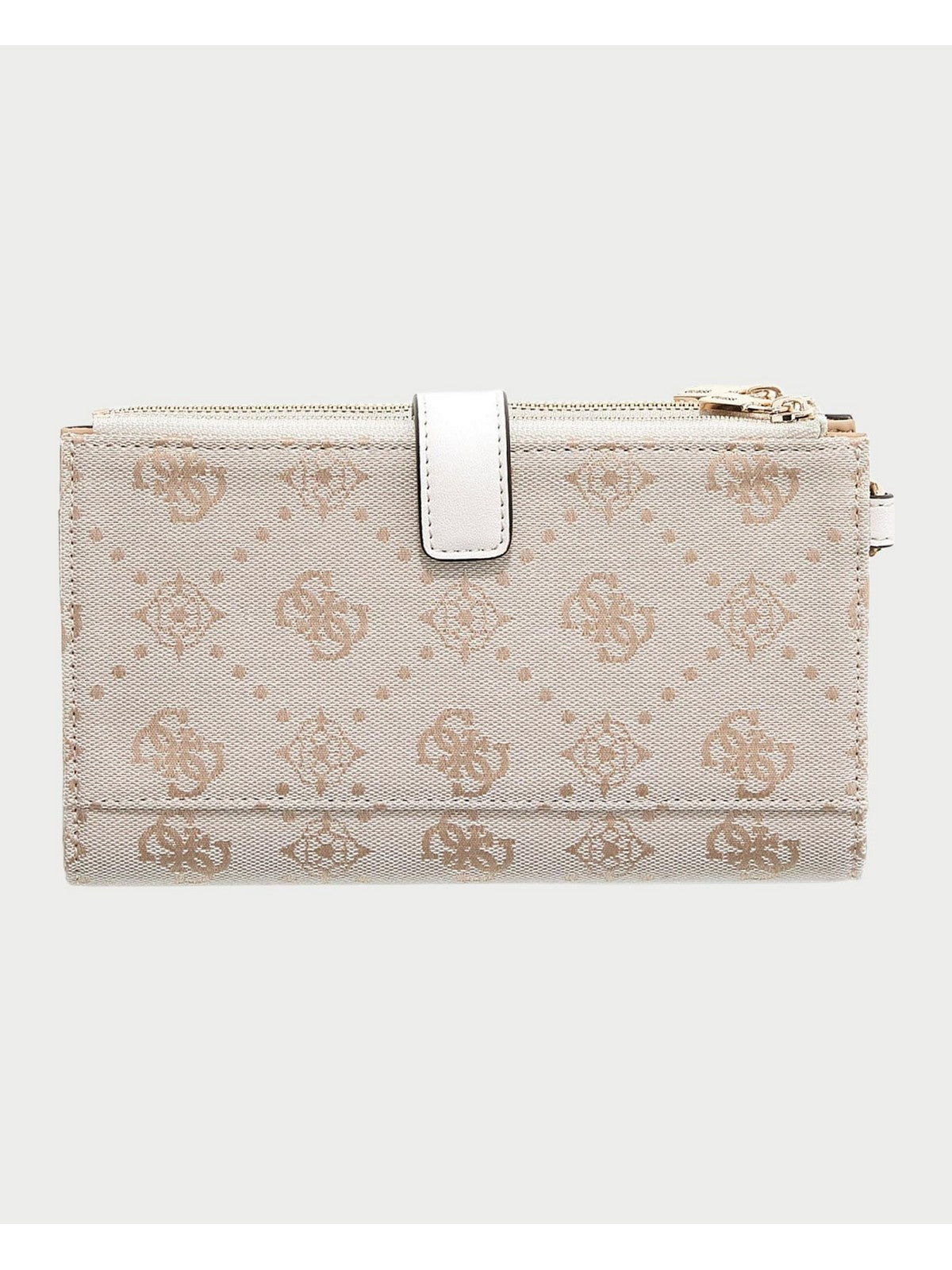 GUESS Portafoglio Donna MELINDA LOGO SLG DBL ZIP ORNZR SWJP99 02157 OFL OFF WHITE LOGO