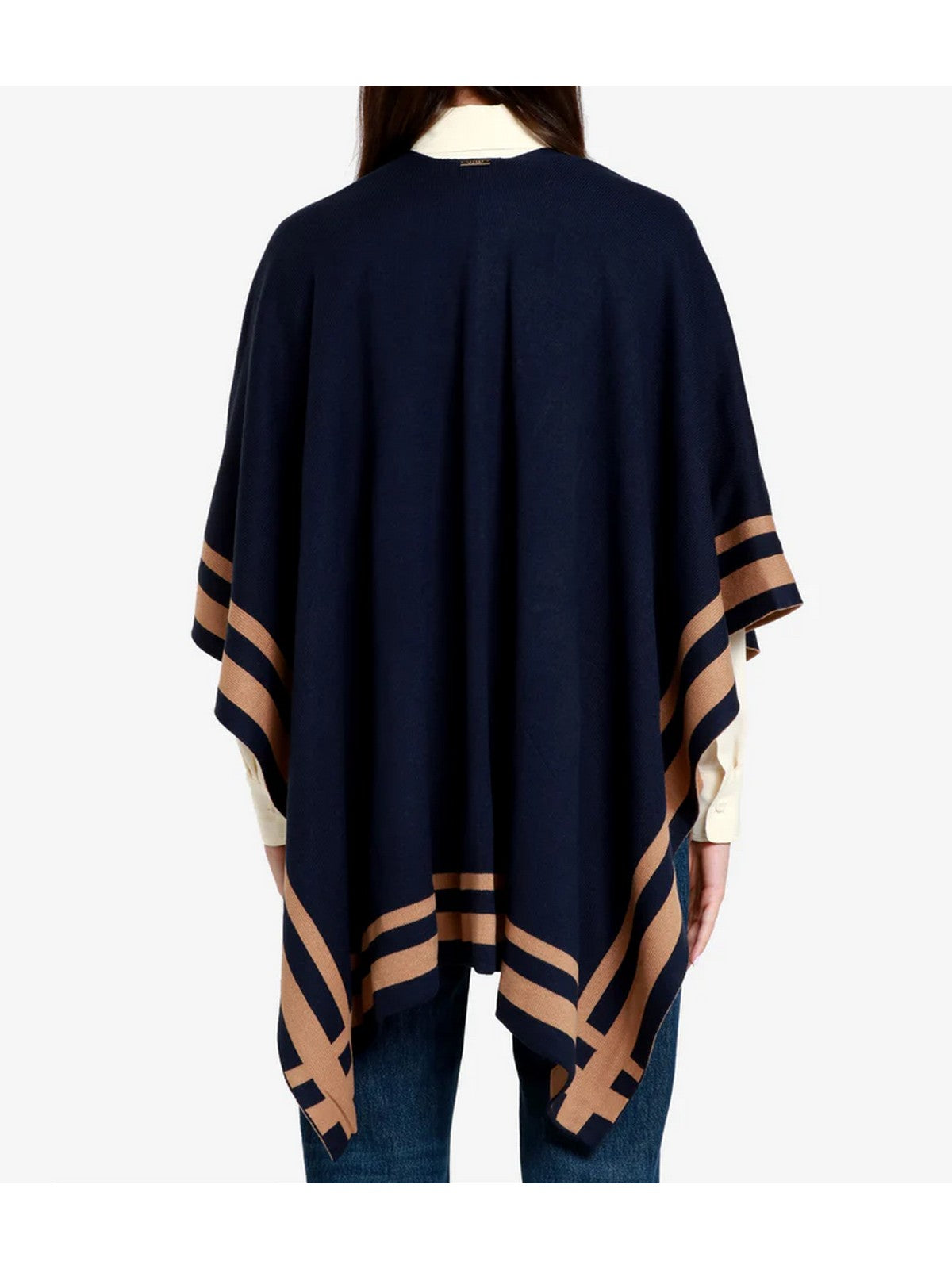LAUREN RALPH LAUREN Mantella Donna 454960145 003 NAVY/CAMEL