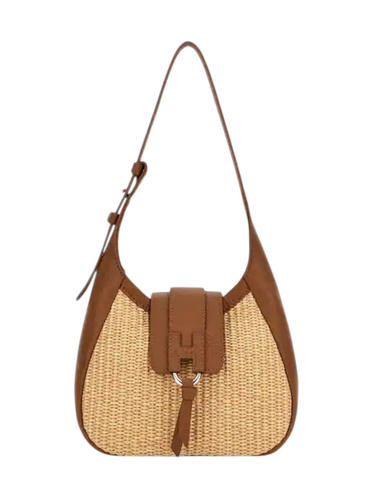 HOGAN Borsa Donna KBW01XS1100V131J26 C013(CREMA CHIARO)+S018(COGNAC SCURO) gioboutiqueweb