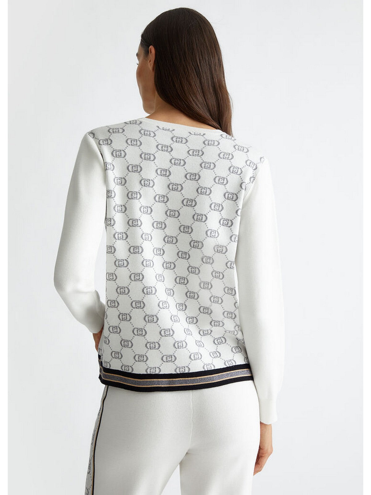 Liu Jo Sport Sweatshirt Woman TF4228ms63L A4280 White