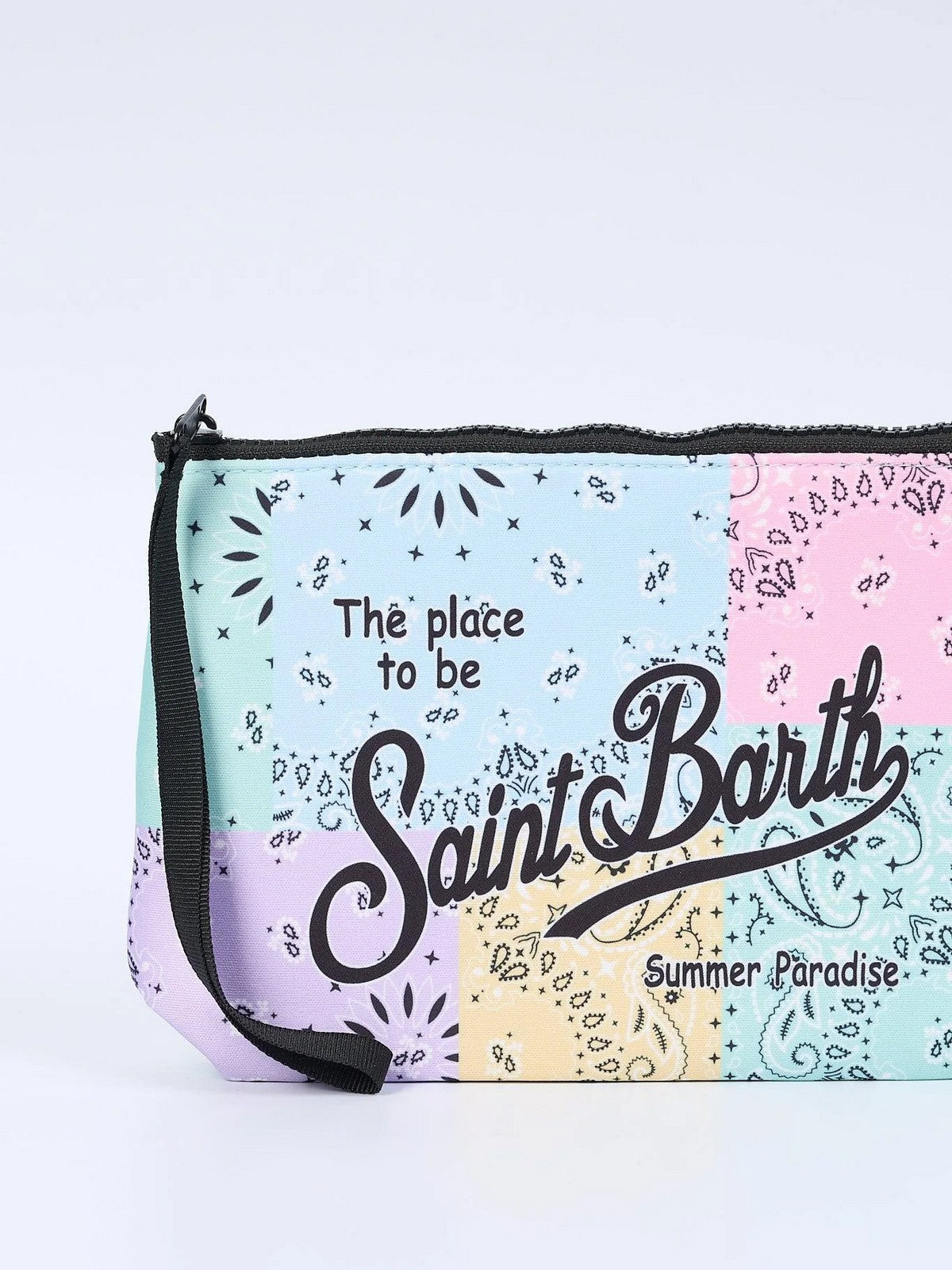 MC2 SAINT BARTH Pochette Unisex adulto ALINE 03277L BANDANNA ROUND COLOR gioboutiqueweb
